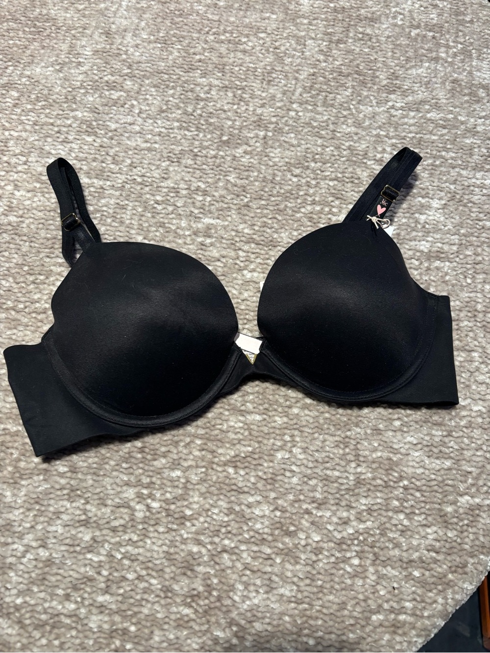 Victoria's Secret Black Molded T-Shirt Bra